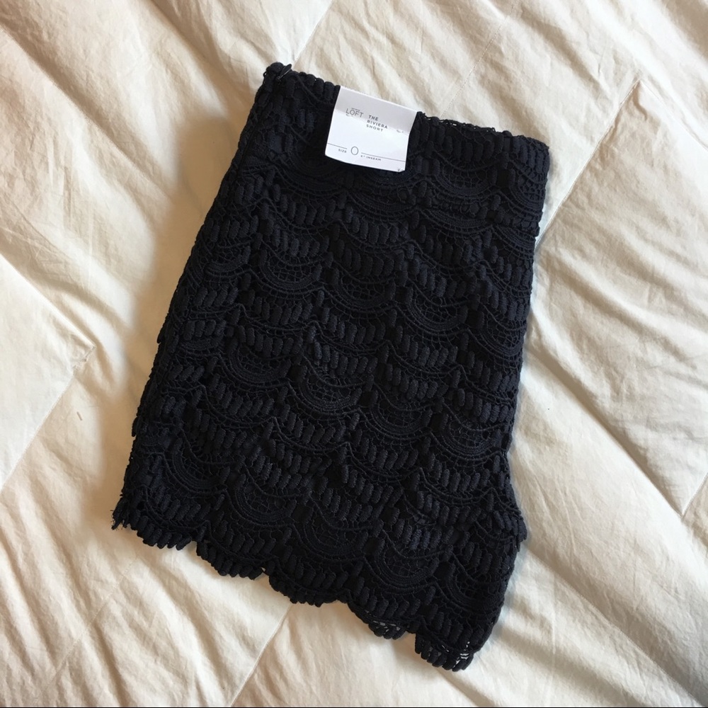 LOFT Lace Shorts